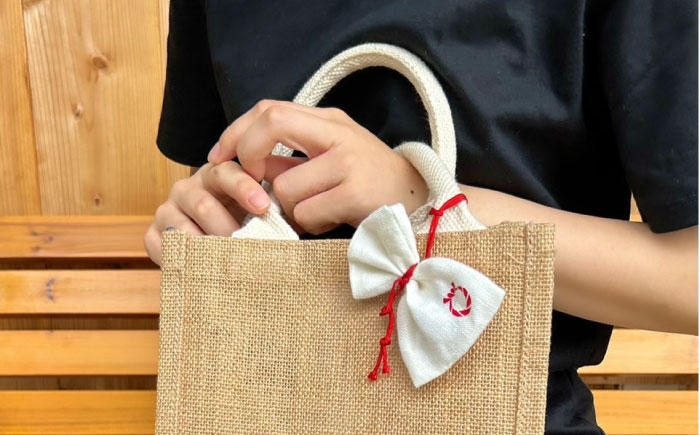 神の宿る神聖な植物・出雲真菰(まこも)のしめ縄で作られた唯一無二のお守り　島根県松江市/結ぶクリエイション [ALIE001]