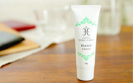 【年内発送】美肌の湯の温泉水配合！【姫ラボ】ハンドクリーム3本セット 島根県松江市/株式会社玉造温泉まちデコ [ALBH008] 美容