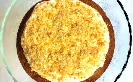 キャロットケーキ ホール/Carrot Cake Full 島根県松江市/アーティストリー&アイ合同会社（巨人のシチューハウス） [ALEB005]