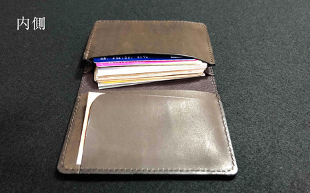 風景 レザーカード･名刺入れ 選べるカラー 島根県松江市/皮革工房尊(みこと) [ALEL001] カバン