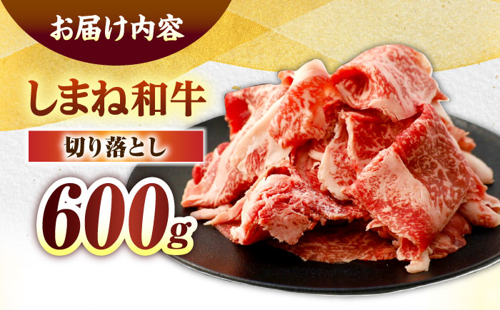 しまね和牛切り落とし 600g 島根県松江市/株式会社さんれいフーズ [ALFR007]