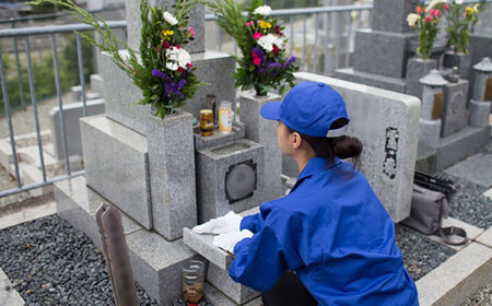 ふるさと松江市のお墓のお掃除･お参り代行サービス(年1回) 島根県松江市/公益社団法人松江市シルバー人材センター [ALFY001] サービス チケット