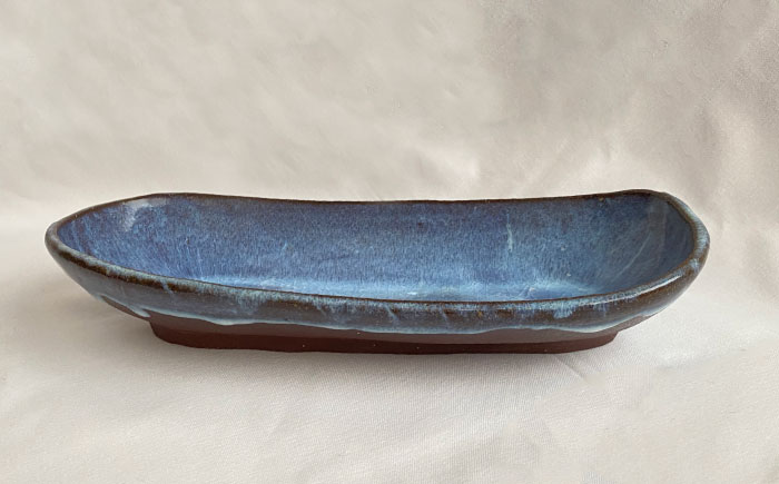 【数量限定12皿】来待粘土 楕円鉢 島根県松江市/火の川焼松江陶苑 [ALGH003] 陶磁器