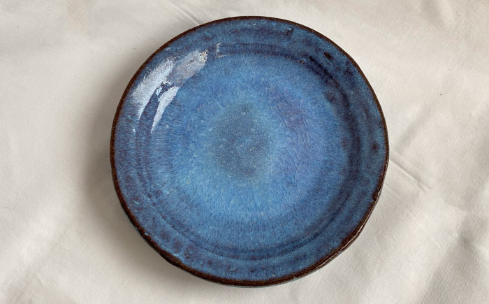 【数量限定12皿】来待粘土 6寸皿 島根県松江市/火の川焼松江陶苑 [ALGH004] 陶磁器