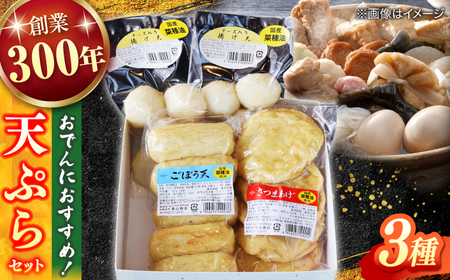 【年内発送】天ぷらセット 島根県松江市/有限会社青山商店 [ALAA001] かまぼこ 練り製品