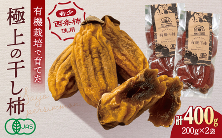 【2024年産】宝箱の有機干し柿200g×2 島根県松江市/有限会社宝箱 [ALBI002] 柿