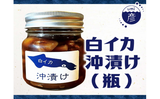 白イカ(ケンサキイカ)の沖漬け240g×2個セット 島根県松江市/海ひこ株式会社 [ALDY004] イカ 加工品