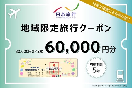島根県松江市 日本旅行 地域限定旅行クーポン 60,000円分 島根県松江市/株式会社日本旅行 [ALGD003] 宿泊券