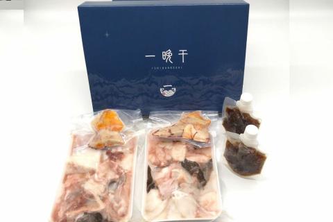 山陰浜田港あけぼの丸が贈る天然あんこう鍋セット 肝付（4～5人前） 魚介 あんこう 鍋 鍋セット 鍋料理 海鮮鍋 【146_2032】