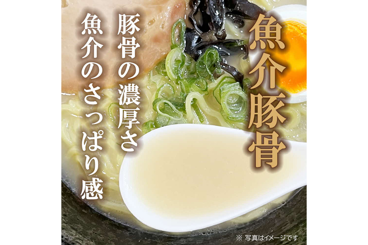 魚介豚骨ラーメンスープ　10袋　小袋　即席 濃縮 スープのみ 【145_2090】
