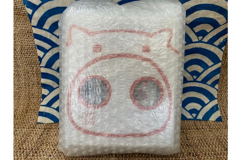 山陰浜田の環日本海白ブタちゃん＆泡ブタちゃんセット 【026_2041】