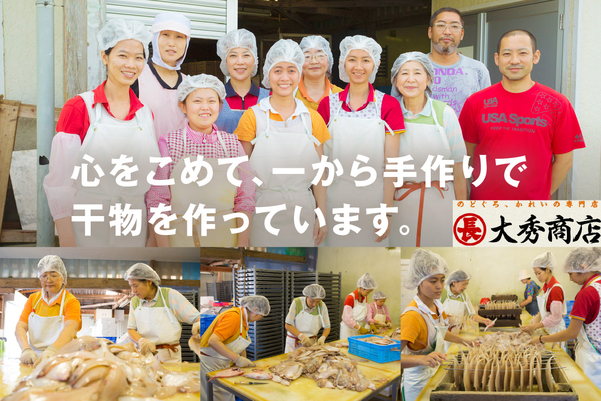 干し剣先いか（真いか）カット済み個包装（100ｇ〜120ｇ×4袋） 【038_1966】