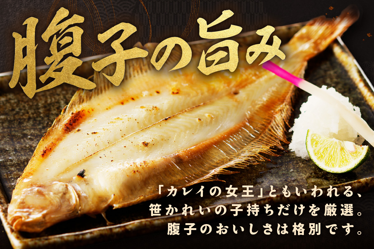 大秀商店 子持ち笹かれい（中）6尾入り 魚介 魚 加工品 一夜干し 干物 子持ち笹かれい 笹かれい【038_1960】