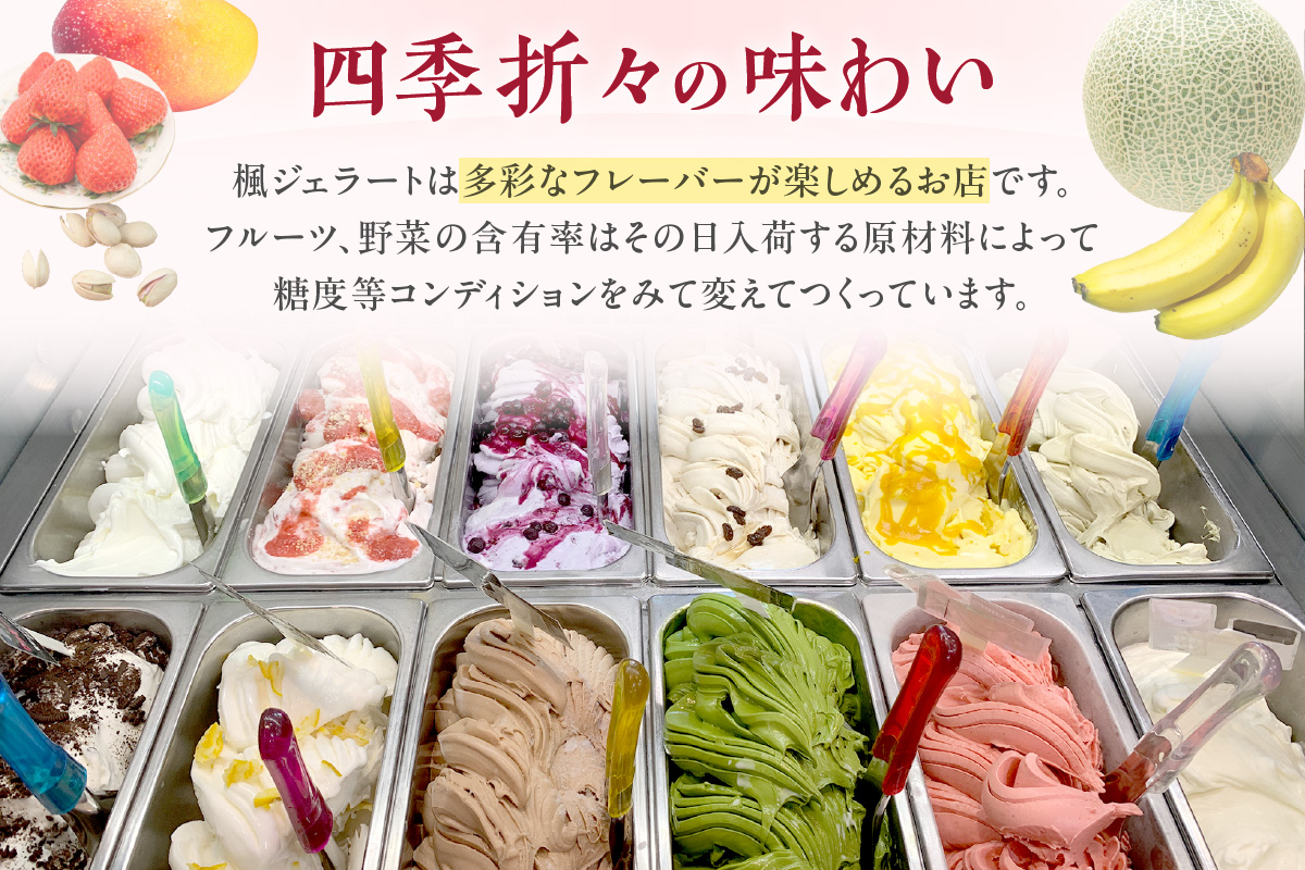 島根の新鮮な素材をふんだんに使った「イタリアンジェラート」（6個入） アイスクリーム 人気 スイーツ イタリアンジェラート お菓子 アイス ミルク チョコ 抹茶 苺 ギフト ご褒美 贈答【003_0643】