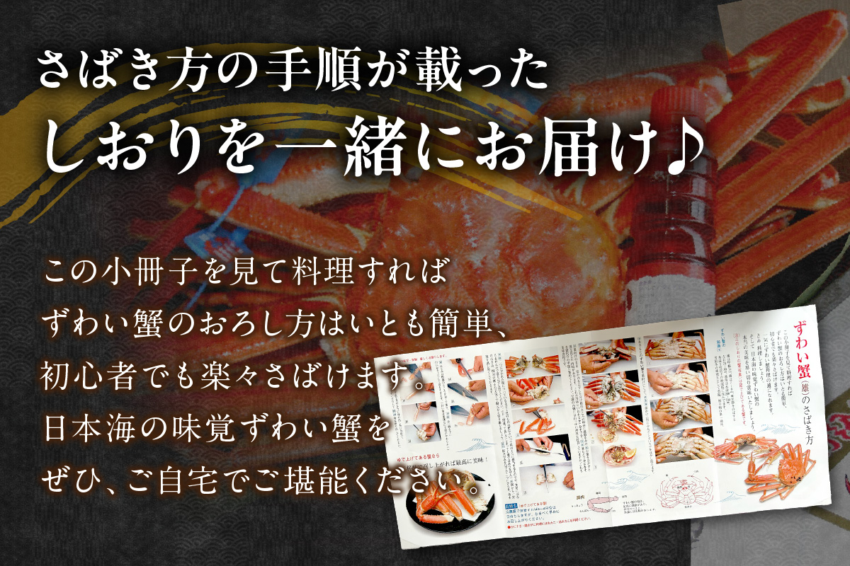 【 国産日本海の松葉蟹をボイルでお届け！ 】【先行予約】 ボイルでお届け。ボイル本松葉蟹 特大2杯（タグ付き）Cセット＜12月10日～2月末までのお届け＞ 国産 カニ 魚介類 海の幸 年内配送 年末年始配送 【097_0729】