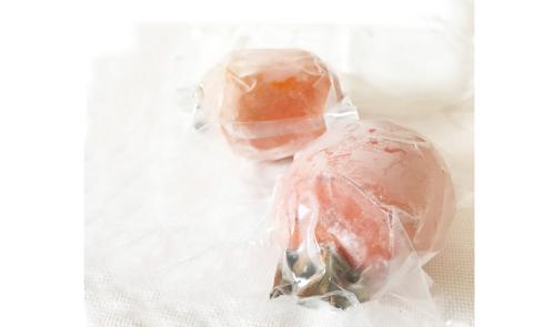 浜田自慢 西条柿そのまんまシャーベット 6個セット 果物 フルーツ 柿 西条柿 冷凍 シャーベット 【145_2068】