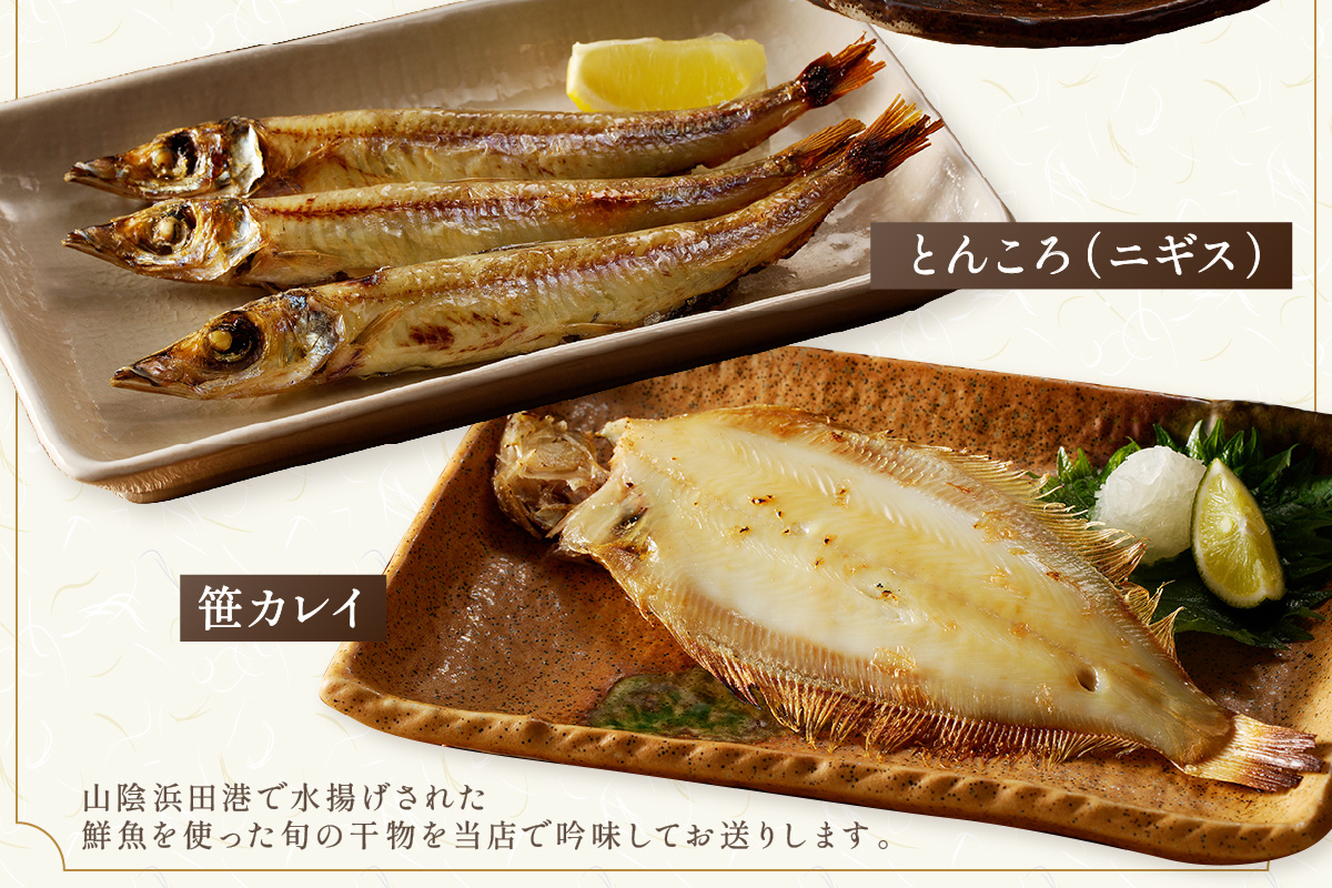 浜田港水揚げ魚の薄塩味干物B（のどぐろを含む） 魚介類 魚貝類 薄塩味 干物 干もの 一夜干し セット 人気 お取り寄せ 【019_1946】