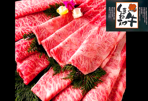 B-1015 しまね和牛 肩 (すき焼き用) 500g【牛肉 すき焼き 和牛 ブランド牛 牛 肉 かた肉 かた にく お祝い ご褒美 贅沢 特別 ご馳走 すきやき】