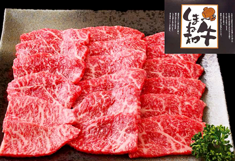 C-1021 しまね和牛 モモ(焼肉用) 750g【和牛 牛肉 牛 肉 もも にく お祝い ご褒美 贅沢 特別 ご馳走 焼肉 やきにく】