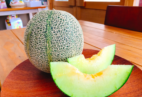 A-971 絶品糖度14度以上のアムスメロンとアムスメロンのお酒セット【先行予約 メロン めろん アムスメロン 1玉 メロンのお酒 300ml 1本 セット 糖度14度以上 早期予約 季節限定 期間限定 果物 くだもの フルーツ あむめろ 酒 メロン酒 フルーツ酒 アムス アルコール度数 8度】