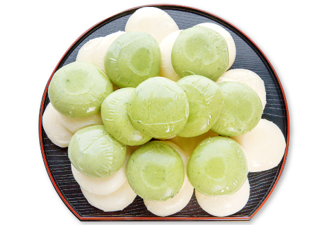 A-1039 おもちセット（白もち・よもぎもち）【白もち 20個 よもぎもち 10個 餅セット 杵つき もち 雑煮 詰め合わせ よもぎ 焼餅 ぜんざい】