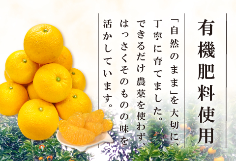 A-859 有機肥料使用「こだわりの八朔」