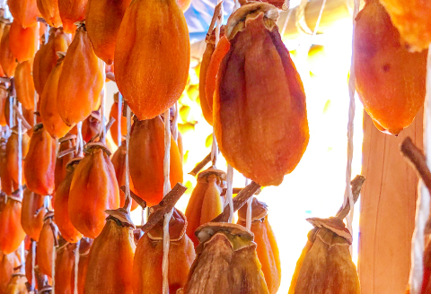 A-858 あまーい「干し柿」(つるし柿)