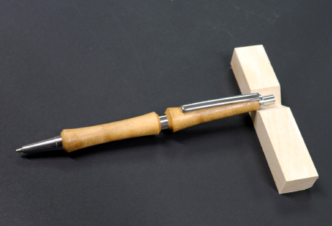 C-1165 ハンドメイドシャープペンシル（ノック式）桜 1本