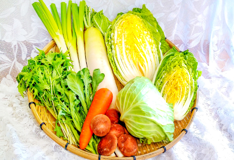 D-393 すき焼きセット（松永和牛すき焼き用500g・野菜5品以上・お米2kg）