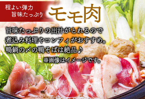A-868 	田んぼで育ったアイガモ肉丸ごと1～2羽分(700ｇ以上)【合鴨肉 1～2羽分 700g以上 冷凍 むね肉 もも肉 ささみ ブロック肉 鴨肉 鴨 カモ 鴨焼き 鍋 鴨そば 鴨南蛮 数量限定】