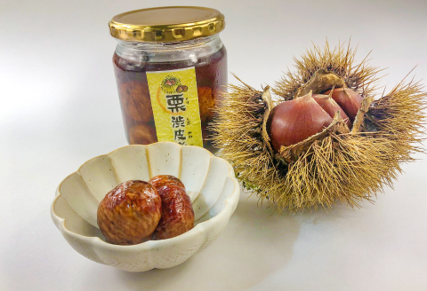 A-1149 ラム酒でしっとり美味しい　和栗の渋皮煮（蜜煮）【栗 菓子 くり 和栗 渋皮煮 国産 蜜煮 ラム酒 おやつ お菓子 マロン マロングラッセ 和風 大粒 シロップ スイーツ 食品 数量限定 季節限定 期間限定 果物 くだもの】