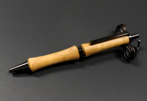 C-1166 ハンドメイドボールペン（ノック式）桜 1本