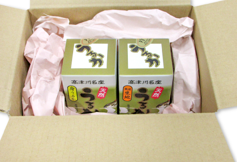 B-282 「生地うるか」「身うるか」セット【鮎 あゆ アユ 珍味 生地うるか 60g 1本 身うるか 60g 1本 ごはんのお供 酒の肴 あて おつまみ 2種 詰め合わせ セット 常温 ギフト プレゼント 贈答】
