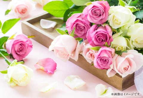 B-212 花持ち最高！！バラの花束