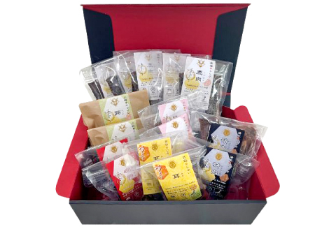 島根県益田産ジビエ使用 Pet-sama 森のごちそう 全6種セット（計15袋・ロゴ缶バッジ付）【ギフト対応 ジビエ 犬用 ペット おやつ ごほうび トッピング 無添加 国産】