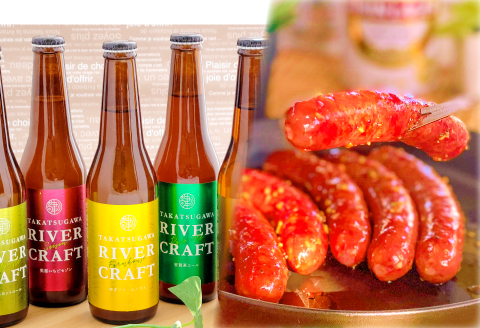 B-910 クラフトビール味わい5種類セット＆天然猪やみつきおつまみ3品セット【ビール 地ビール クラフトビール 5種 おつまみ 詰め合わせ セット 飲み比べ 酒 お酒 猪 ソーセージ ジャーキー 焼肉用 猪肉 ジビエ イノシシ ギフト 贈答 贈り物】