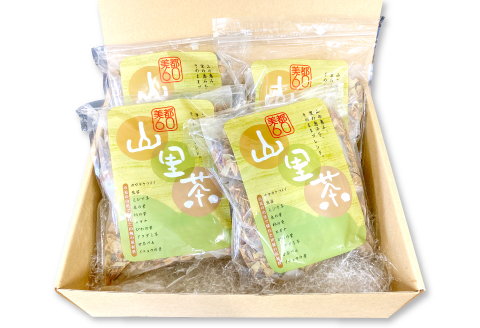 A-899 自然の恵み 美都60山里茶 ティーバッグ式　20パック×4袋セット【お茶 茶 ティーバッグ 20パック 4袋 セット 計80パック ブレンド アイス ホット 飲料 ティーパック 茶葉 ギフト 贈答 贈り物】