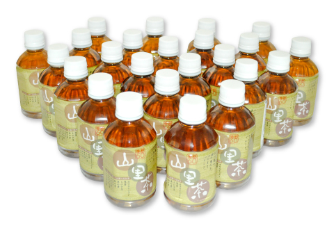 A-894 自然の恵み　美都60山里茶PETボトル　24本【山里茶 お茶 茶 ペットボトル 280ml 24本 10種類の原材料 ブレンド ギフト プレゼント 贈答 お歳暮 ボトル 飲料 飲み物】