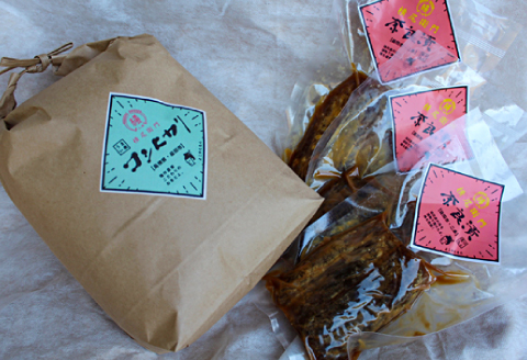 A-1132 横尾衛門のお米と奈良漬【米 お米 白米 精米 特別栽培米 低農薬 低化学肥料 ブランド米 コシヒカリ 3kg 1袋 加工食品 漬物 瓜 奈良漬け 手作り 170g 3袋 詰め合わせ】