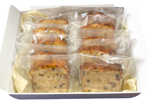 A-1247 干し柿と栗のパウンドケーキ【パウンドケーキ ケーキ 洋菓子 焼菓子 お菓子 デザート 季節限定 期間限定 柿 干し柿  栗 くり 和栗 スイーツ セット おやつ 手土産 贈り物 プレゼント お取り寄せ お祝い 島根県 益田市】