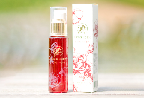 【ローズドビオ】ブラッディーローズジェリー（美容液）と薔薇のお茶、ローズシロップセット【美容液クリーム 40ml 1本 薔薇 お茶 8g 2袋 シロップ 120ml 2本 バラ 贈答 母の日】