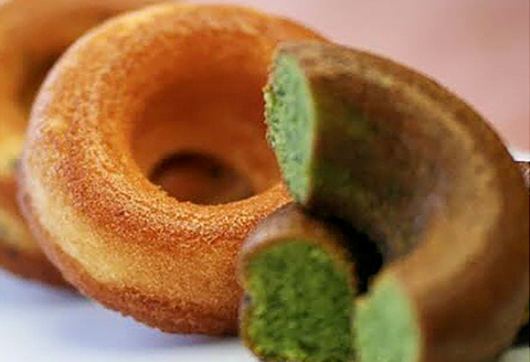 三瓶米粉 焼きドーナツ 天使のまる〇（12個入り）【6種×2個 プレーン カフェ きな粉 抹茶 チョコチップ 黒ごま 洋菓子 お菓子 おやつ ギフト セット コシヒカリ 地元食材 母の日】