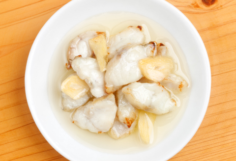 ふぐのオイル漬け 2個セット（ガーリック・レッドペッパー、ガーリック）