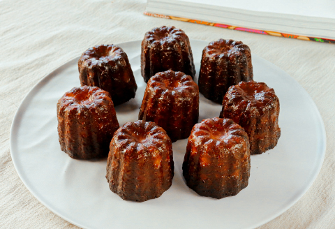 さんべの米粉カヌレ 10個［プレーン］【無添加 グルテンフリー 米粉 100% コシヒカリ 小麦粉不使用 個包装 カヌレ プレーン 母の日 ギフト】