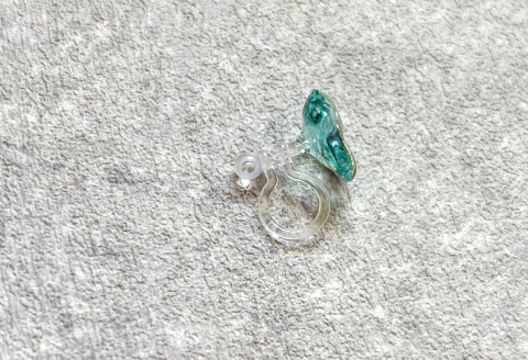 大田市産！シーグラスノンホールピアス（イヤリング）【イヤリング アクセサリー シーグラス お洒落 おしゃれ ファッション いやりんぐ あくせさりー 】