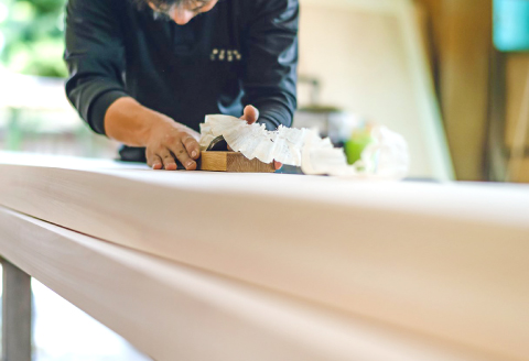 まな板 1枚(約35cm×約22cm×厚さ約3cm) 【まな板 天然木 手作り ヒバ ひば 防湿 防虫 木工雑貨 1枚 まないた 木製 シンプル ナチュラル ウッド 家庭用 贈答用 ギフト 母の日 父の日】