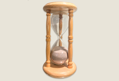 手作り砂時計（自然砂）３０分計