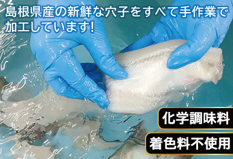 【2ヶ月定期便】特大 穴子 一夜干し 3尾×2回 計6尾【定期便 50cm前後 3尾 2回 合計6尾 穴子干物 島根県産 大田市産 あなご 干物 特大サイズ 無添加 天日塩 冷凍 真空パック】