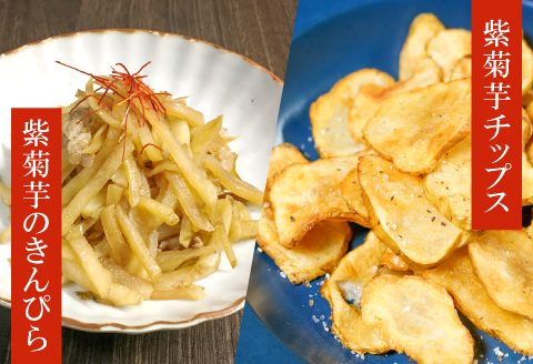 農薬化学肥料不使用の紫菊芋　5kg【菊芋 野菜 紫菊芋 芋 赤菊芋 農薬不使用 化学肥料不使用 季節限定 期間限定 数量限定 島根県 大田市】