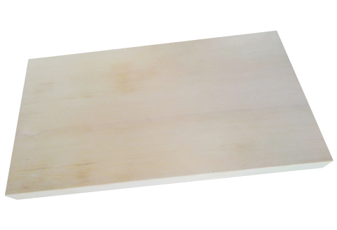 ND0565 《通常サイズ》高級木材ベイヒバのまな板 1枚【まな板 1枚 天然木 手作り ベイヒバ ヒバ ひば 高級 抗菌 殺菌 防湿 防虫 木工雑貨 まないた キッチン 木製 シンプル ナチュラル ウッド 家庭用 贈答用 ギフト 母の日 父の日 島根県 大田市】